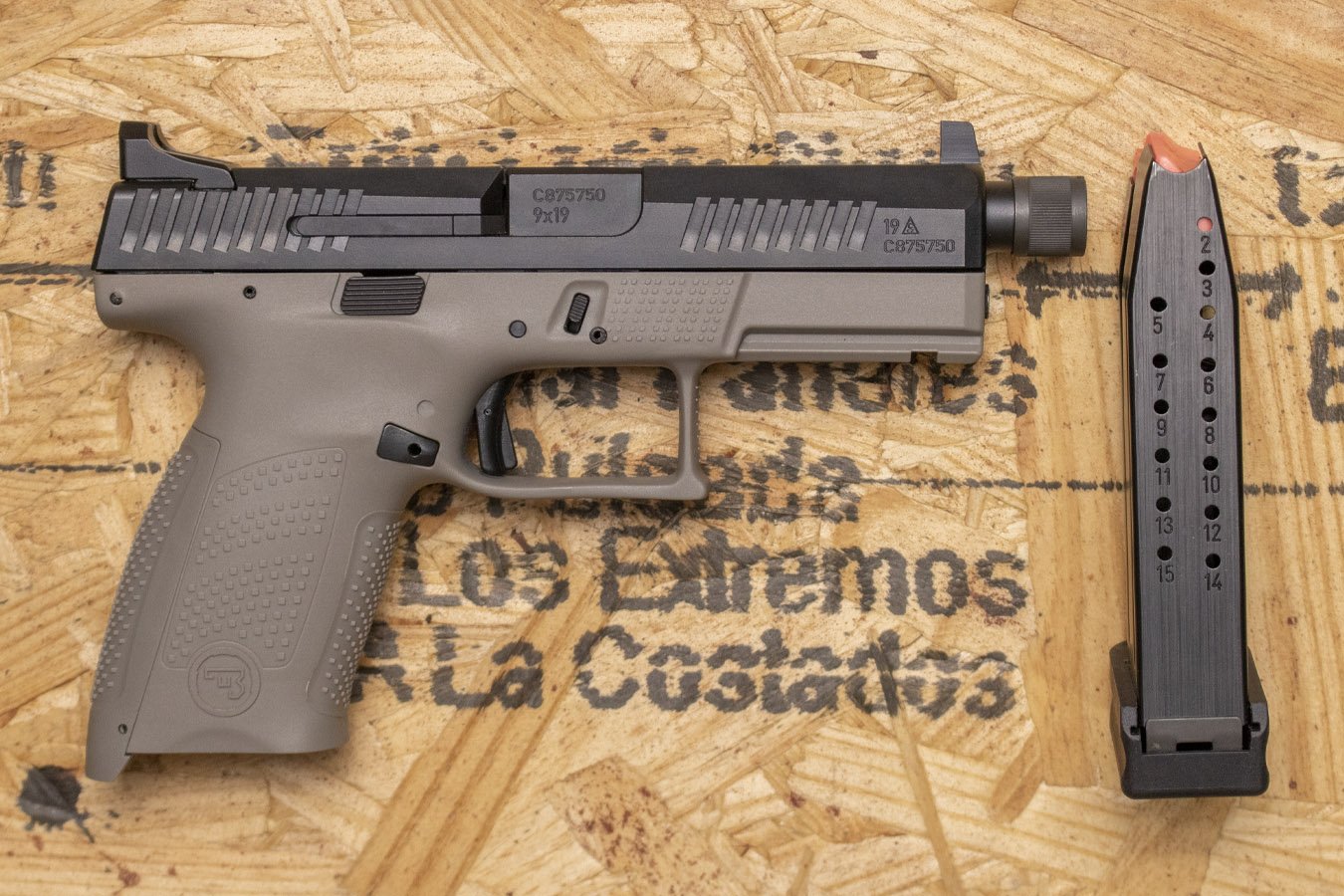 CZ P-10 C 9mm Police Trade-in Pistol with Threaded Barrel