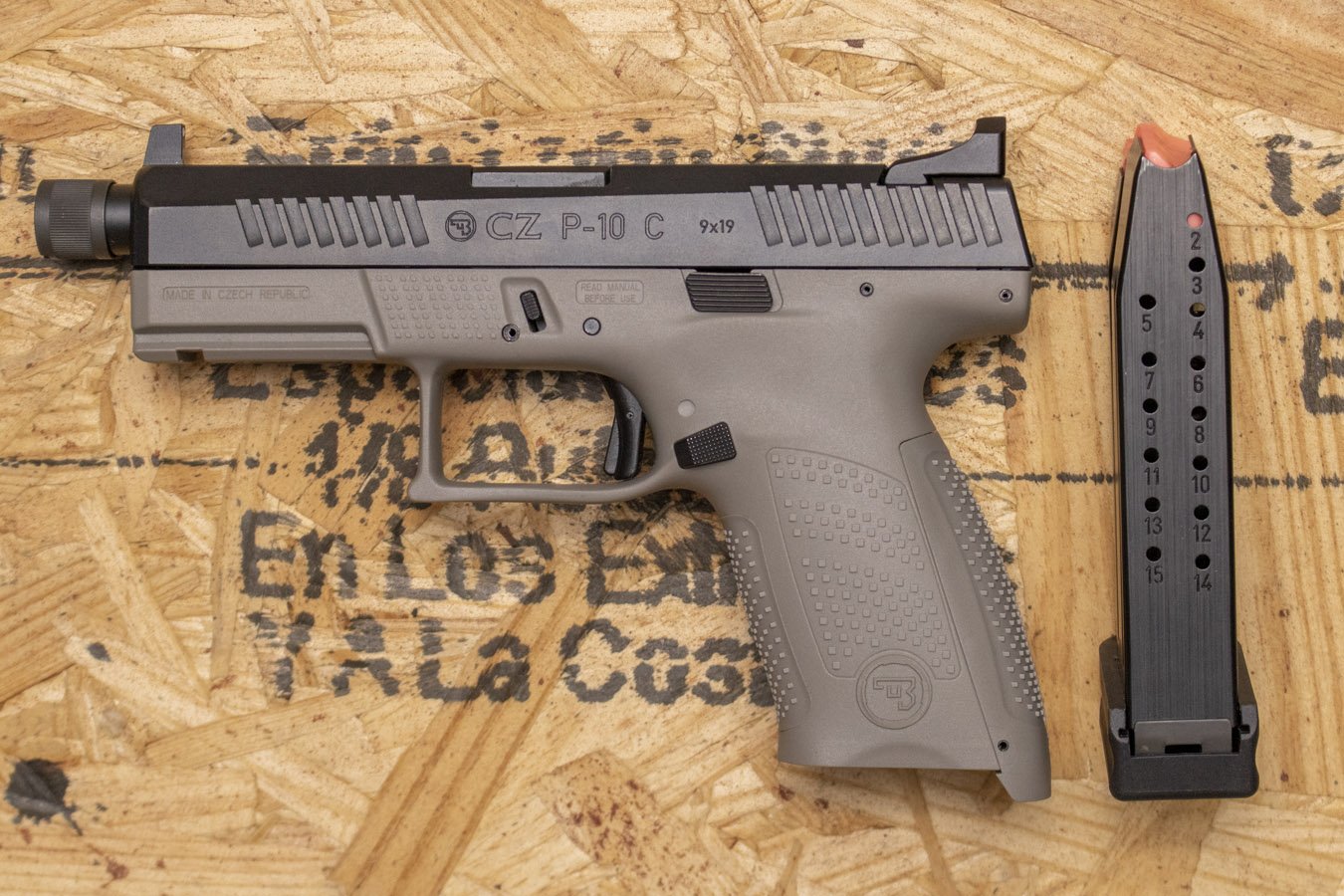 CZ P-10 C 9mm Police Trade-in Pistol with Threaded Barrel
