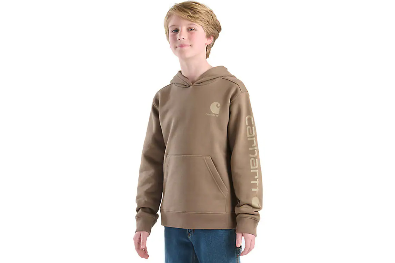 Carhartt Kids Big Boys Long Sleeve Graphic Sweatshirt