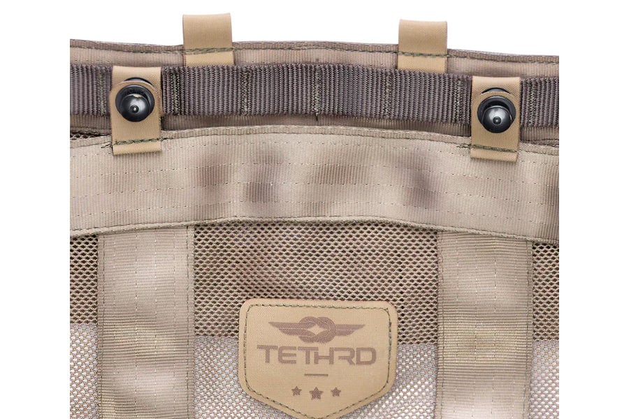 TETHRD Tethrd Carnivore 2 Panel Saddle - X-Large