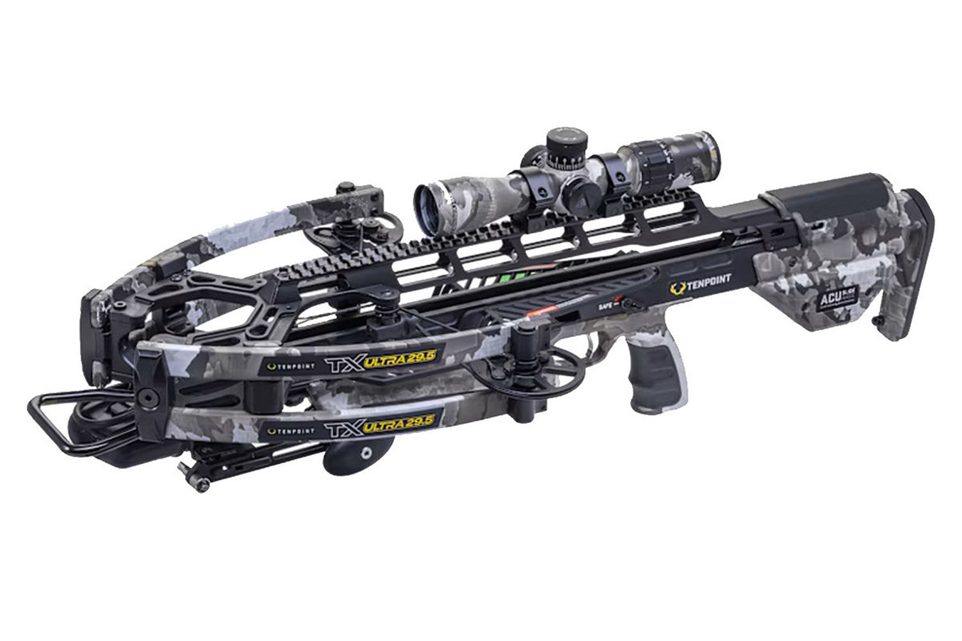 Ten Point TX Ultra 29.5 Acuslide Maxx with EVO-X Elite Vektra Camo Scope