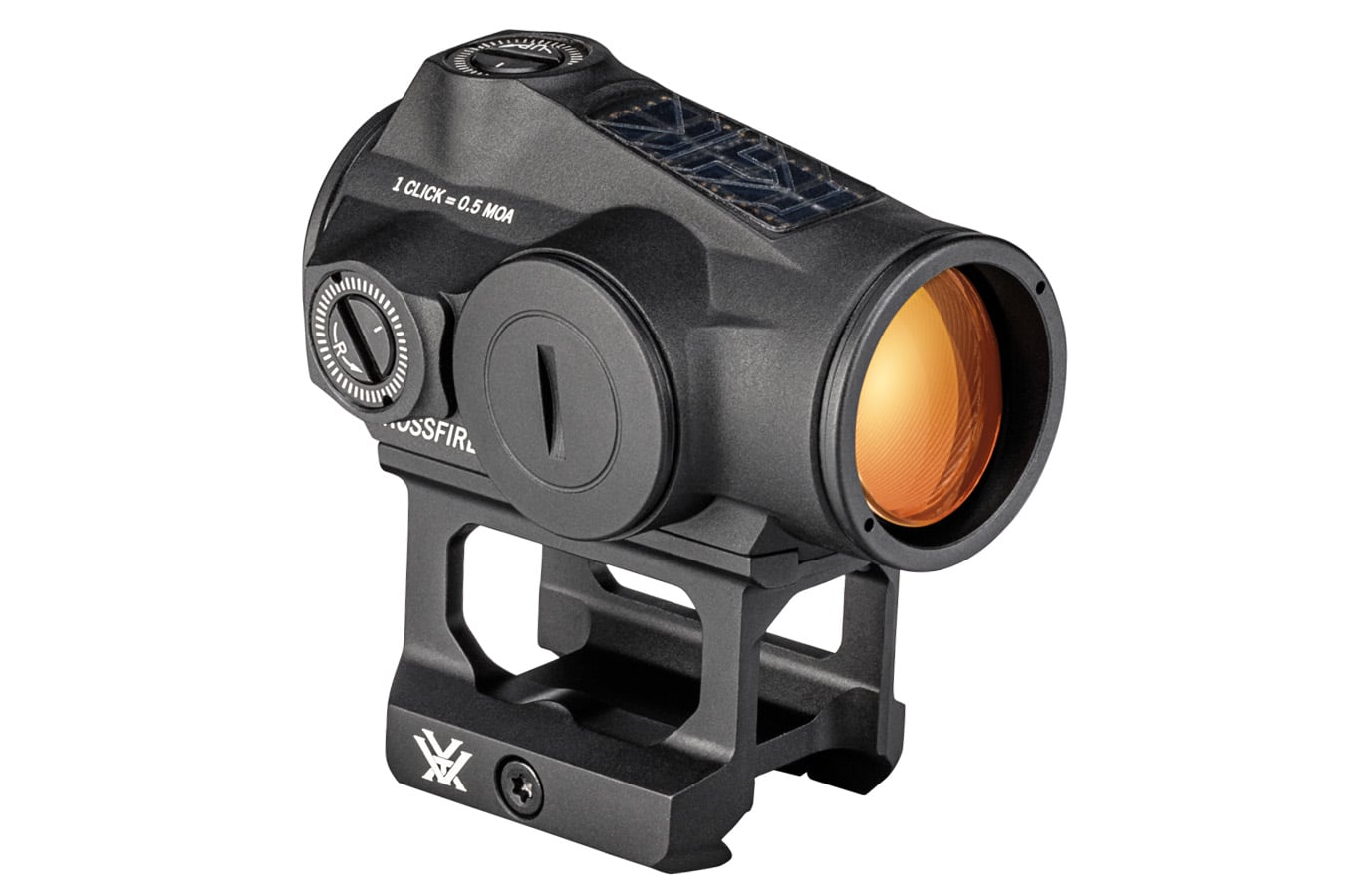 Vortex Crossfire II Solar 2 MOA Red Dot with Solar Backup and Black Finish