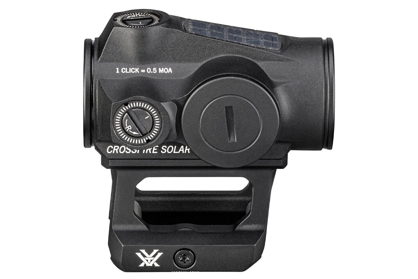 Vortex Crossfire II Solar 2 MOA Red Dot with Solar Backup and Black Finish