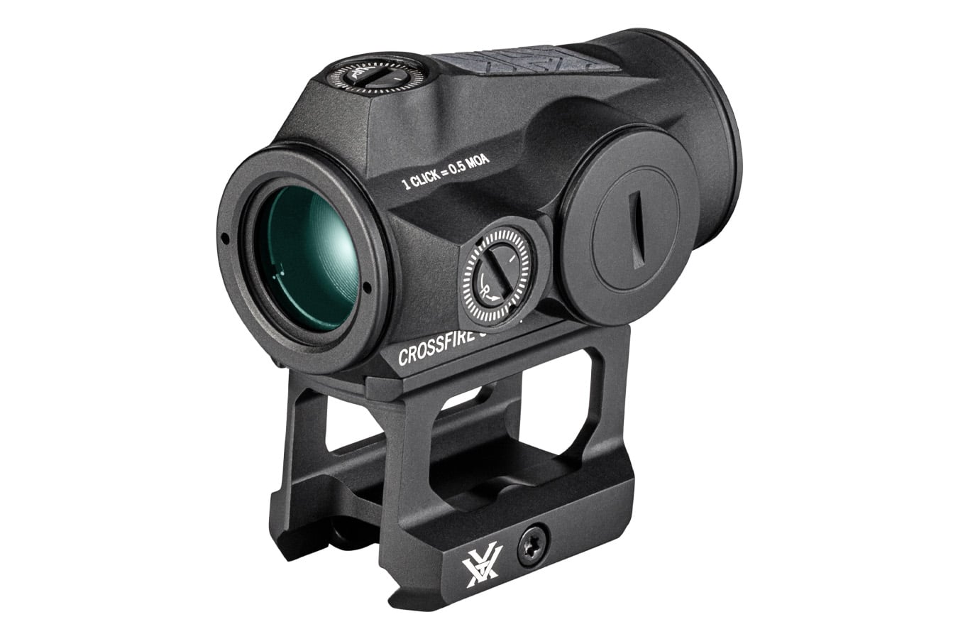 Vortex Crossfire II Solar 2 MOA Red Dot with Solar Backup and Black Finish