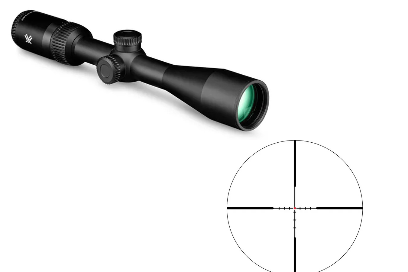 Vortex Crossfire HD 3 9x40 SFP Illuminated Dead Hold 2A BDC MOA Reticle 1 Inch Tube