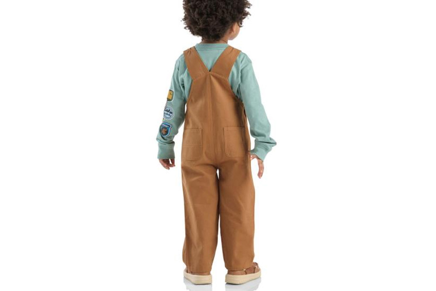 Carhartt Kids Long-Sleeve T-Shirt and Overall Set - Boys