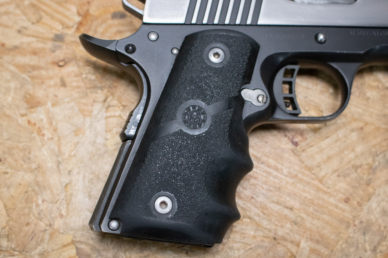 CITADEL M1911-A1CS 45ACP Compact Police Trade-In Pistol with Hogue Grips (Magazine Not Included)
