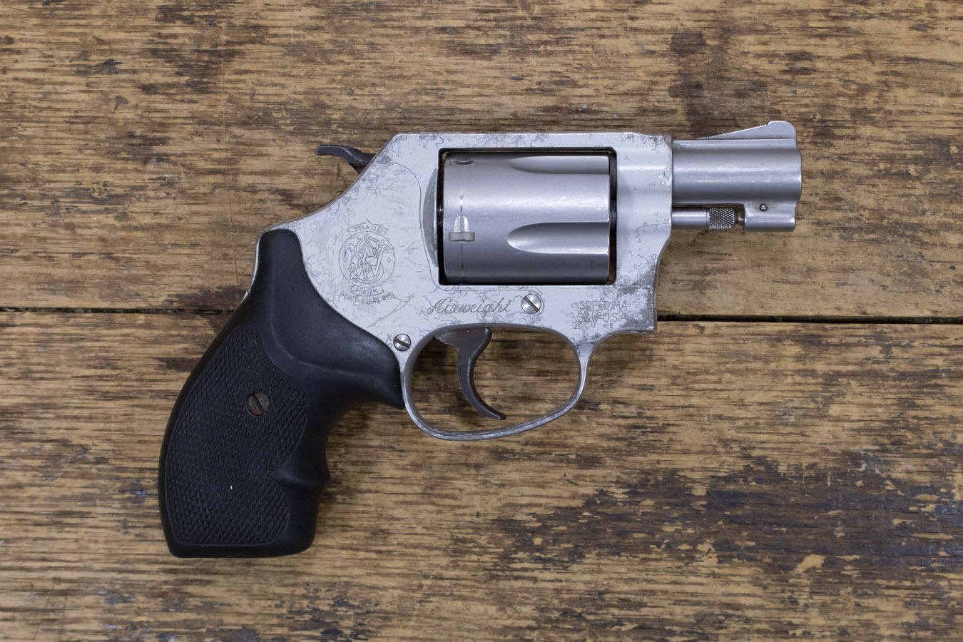 SMITH AND WESSON 637 38 SPL +P Police Trade-In Revolver