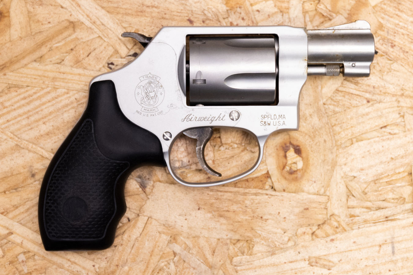 SMITH AND WESSON 637-2 Airweight 38 Special+P Police Trade-In Revolver