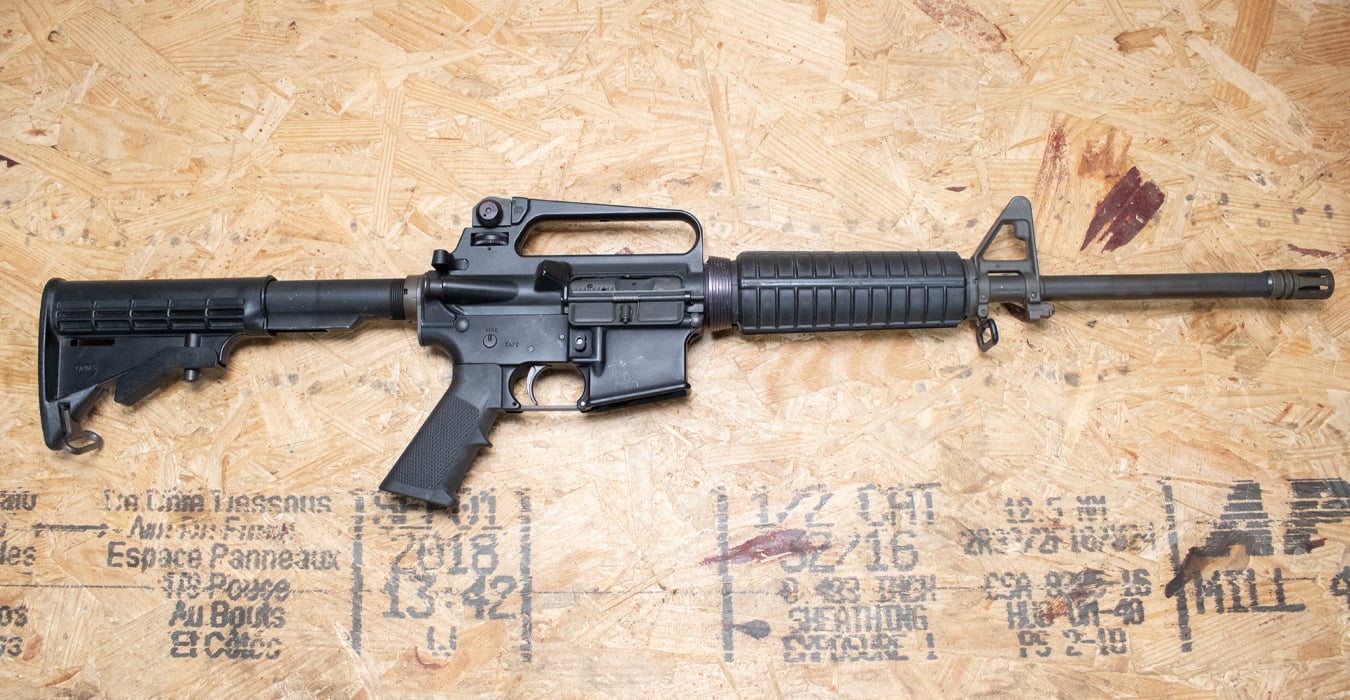 ROCK RIVER ARMS LAR-15 5.56mm Police Trade-In Rifle with Telescoping Stock (Magazine Not Included)