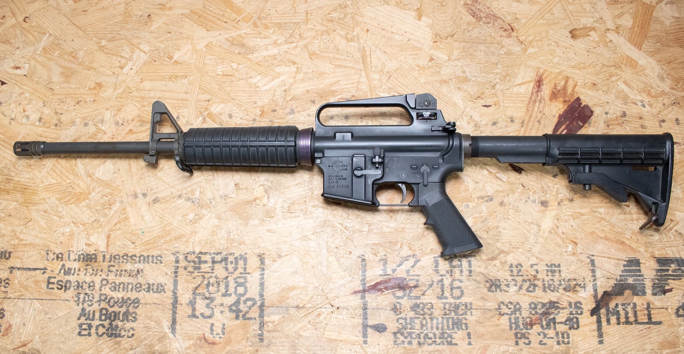 ROCK RIVER ARMS LAR-15 5.56mm Police Trade-In Rifle with Telescoping Stock (Magazine Not Included)