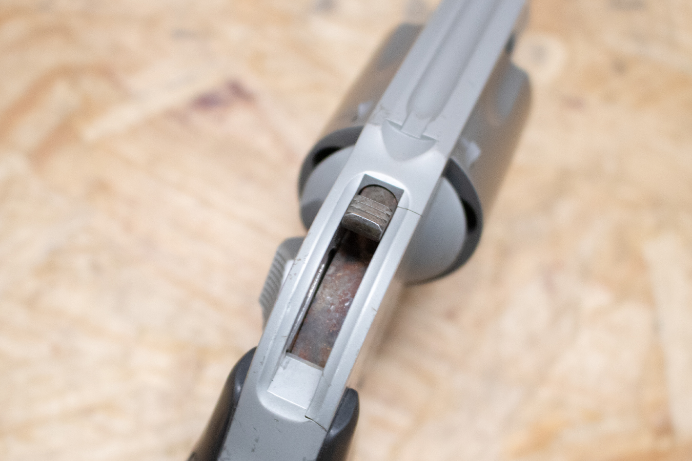 SMITH AND WESSON 638-3 Airweight 38 Special Police Trade-In Revolver with Enclosed Hammer