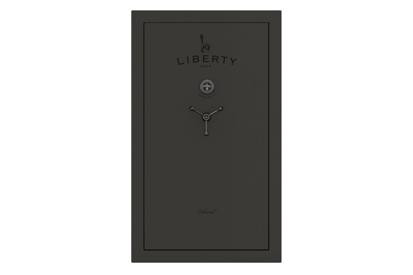 Liberty Colonial 30 Pro Flex Gray Marble Finish Safe with Black Chrome E-Lock