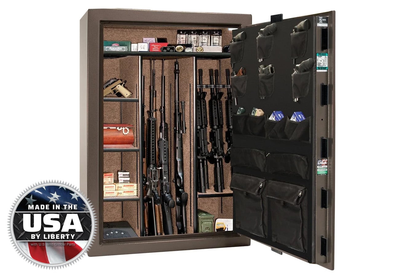 Liberty Colonial 35 Bronze Textured Finish Safe with E-Lock