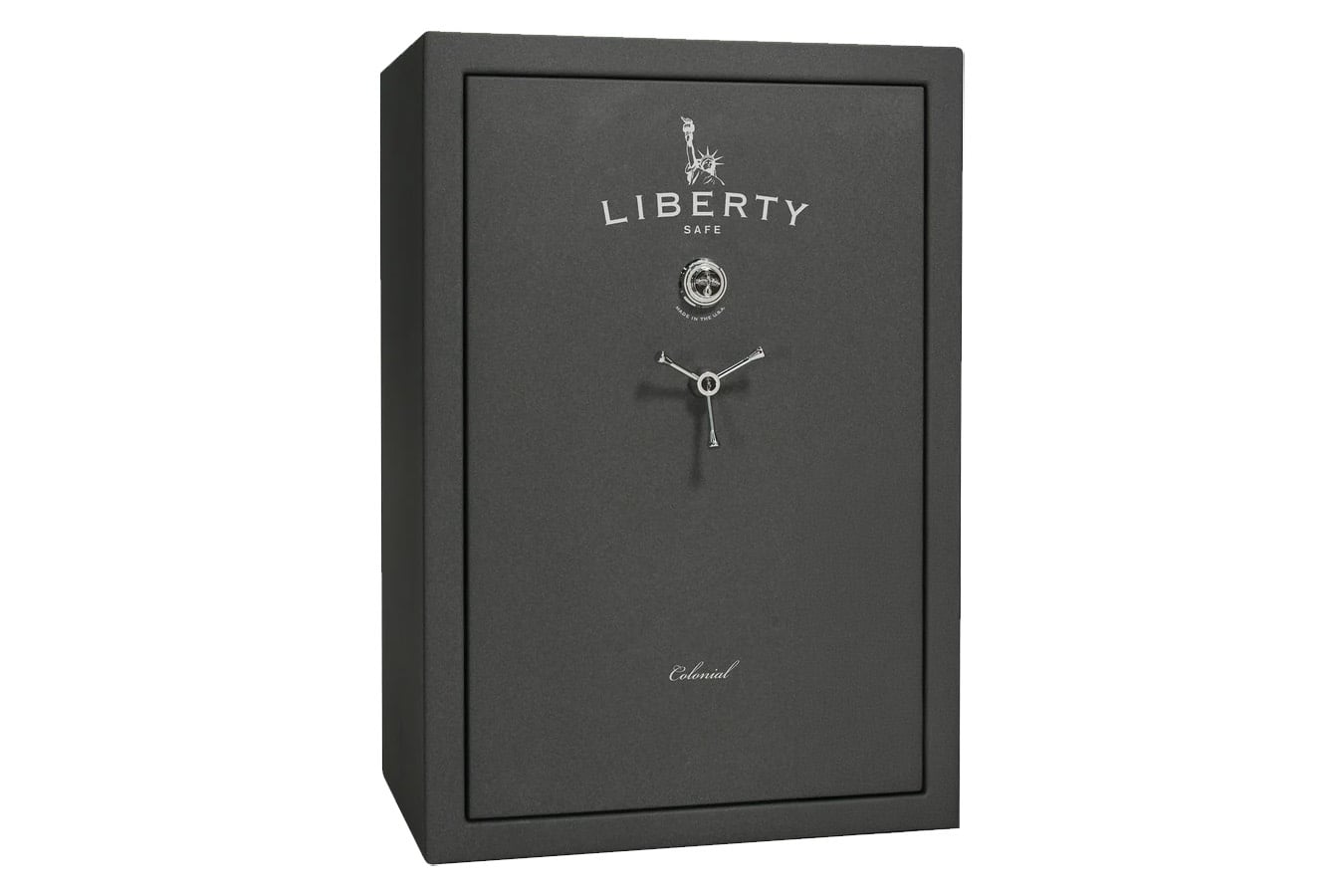 Liberty Colonial 35 Granite Textured Safe with Chrome M-Lock