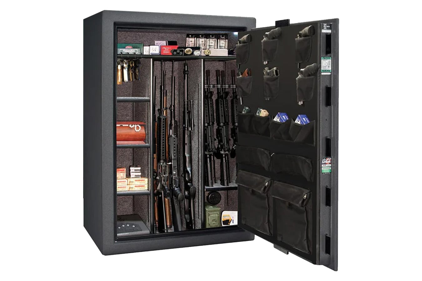 Liberty Colonial 35 Granite Textured Safe with Chrome M-Lock