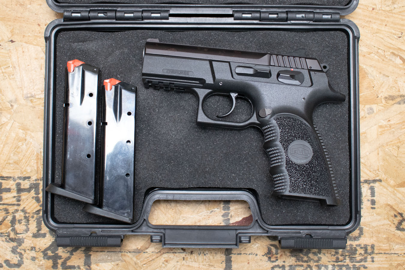 BUL Cherokee Compact 9mm Used Trade-In Pistol w/Two Mags, Case