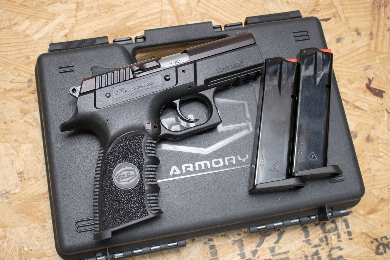 BUL Cherokee Compact 9mm Used Trade-In Pistol w/Two Mags, Case