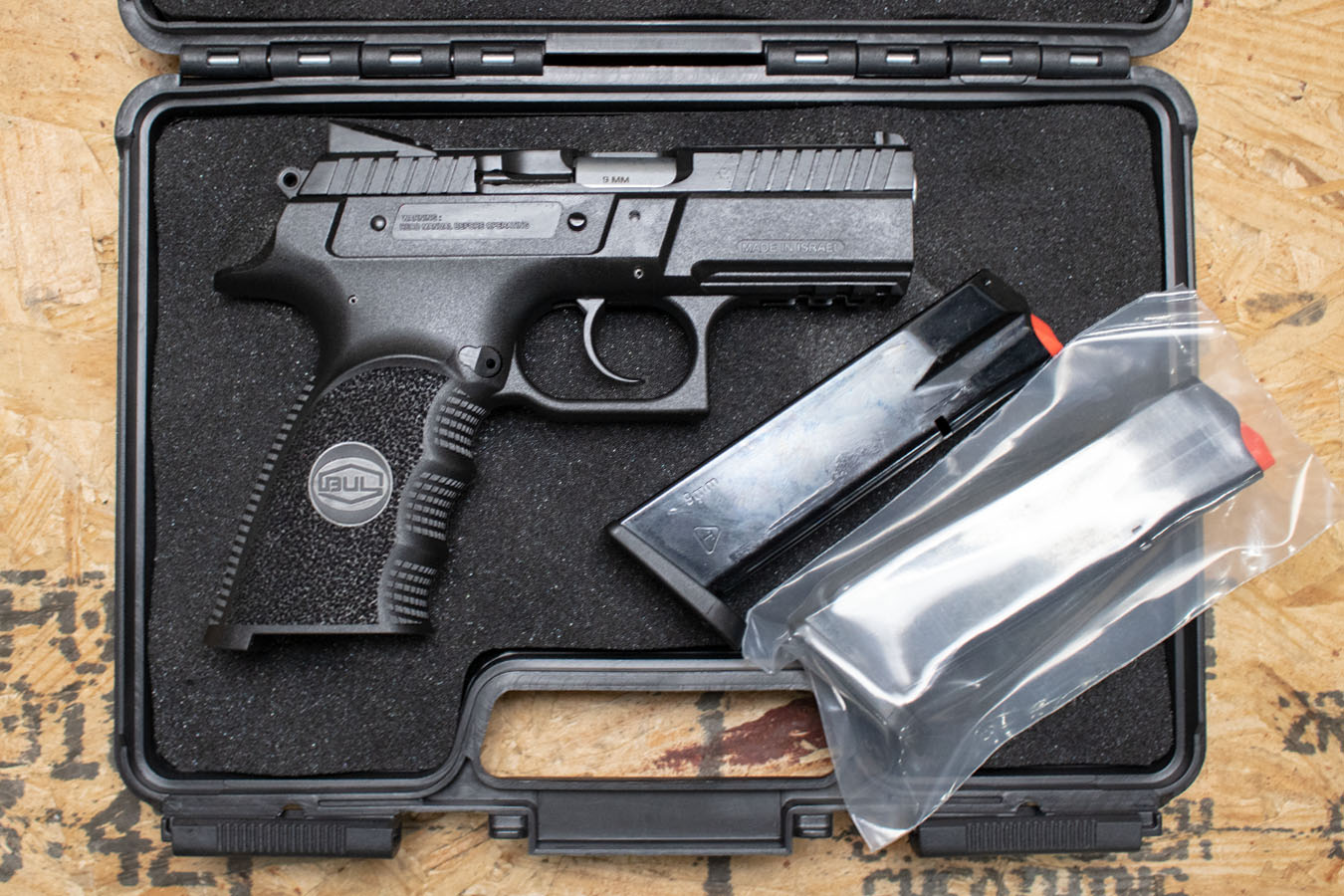 BUL Cherokee Compact 9mm Used Trade-In Pistol w/Two Mags, Case