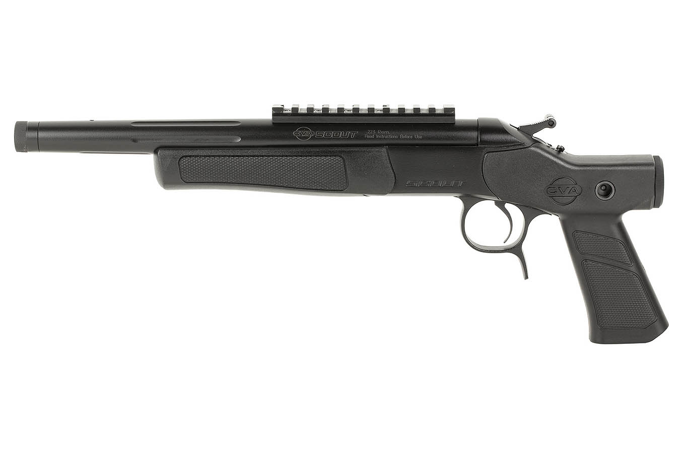 Cva Scout XP 223 Remington Single-Shot Break-Action Pistol w/ Threaded Barrel