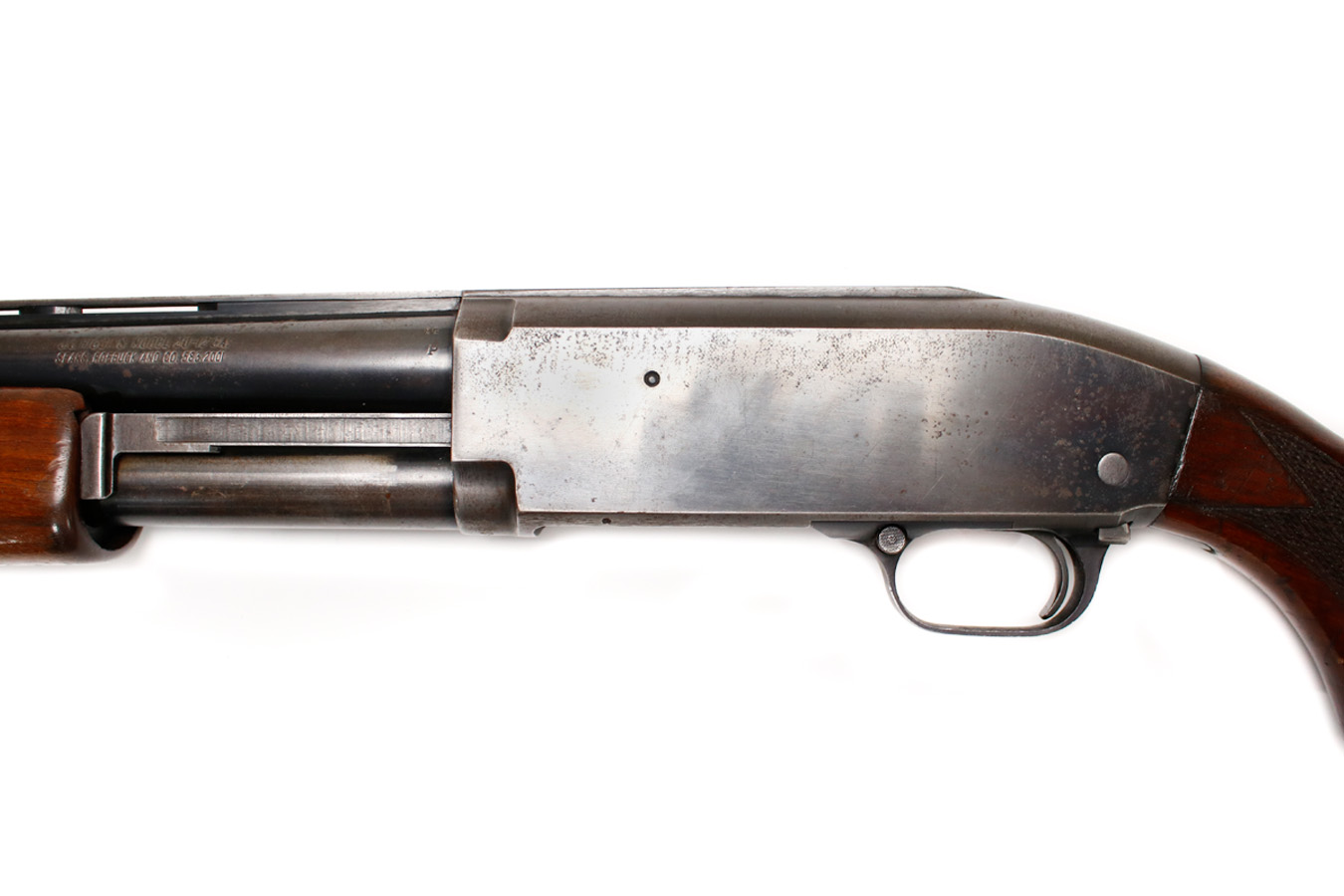 JC HIGGINS 20 12 Gauge Police Trade-In Pump Shotgun