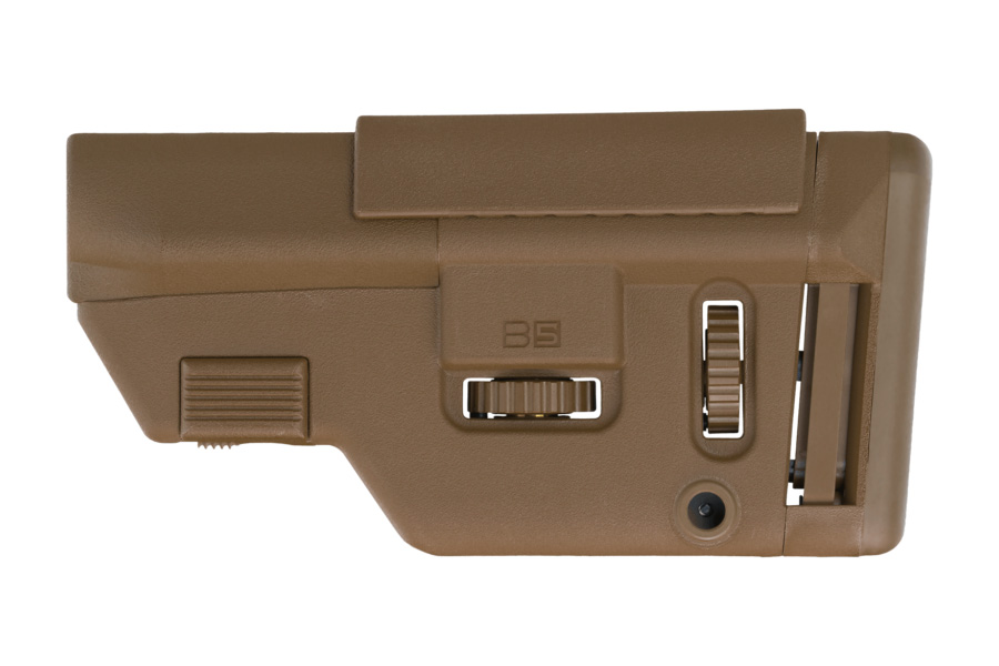 B5 SYSTEMS Collapsible Precision Stock Medium - Coyote Brown