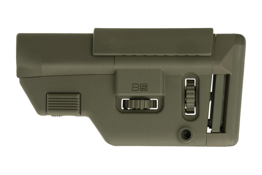 B5 SYSTEMS Collapsible Precision Stock Medium - OD Green
