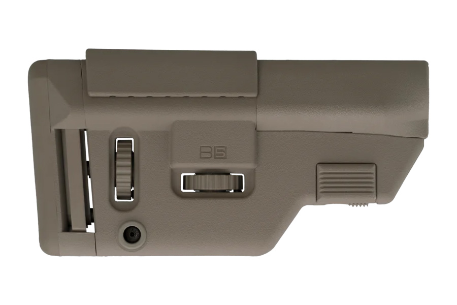 B5 SYSTEMS Collapsible Precision Stock Short - Flat Dark Earth