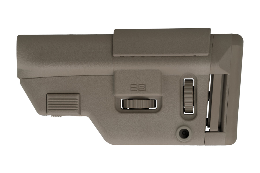 B5 SYSTEMS Collapsible Precision Stock Short - Flat Dark Earth