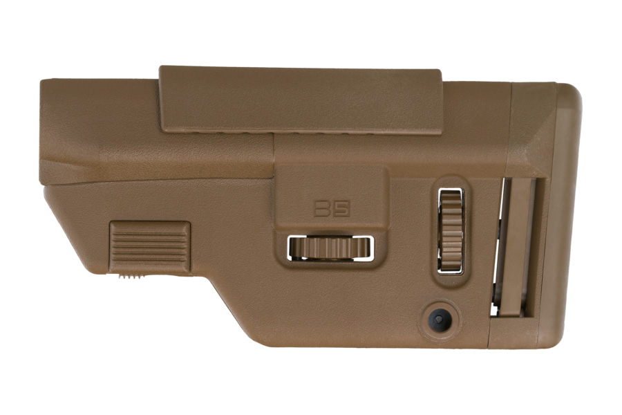 B5 SYSTEMS Collapsible Precision Stock Long - Coyote Brown