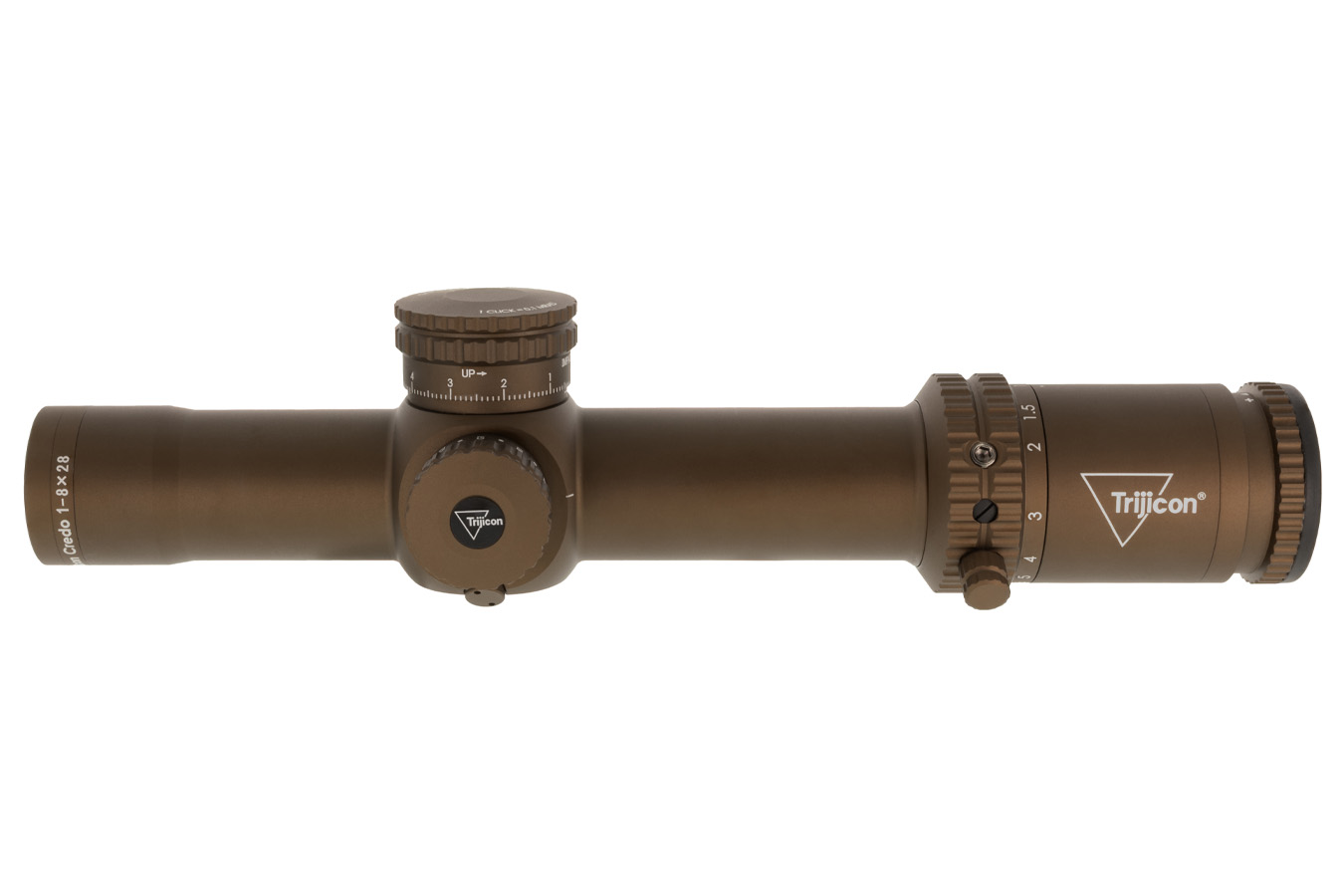 TRIJICON Credo 1-8x28 First Focal Plane Riflescope - Coyote Brown Anodized