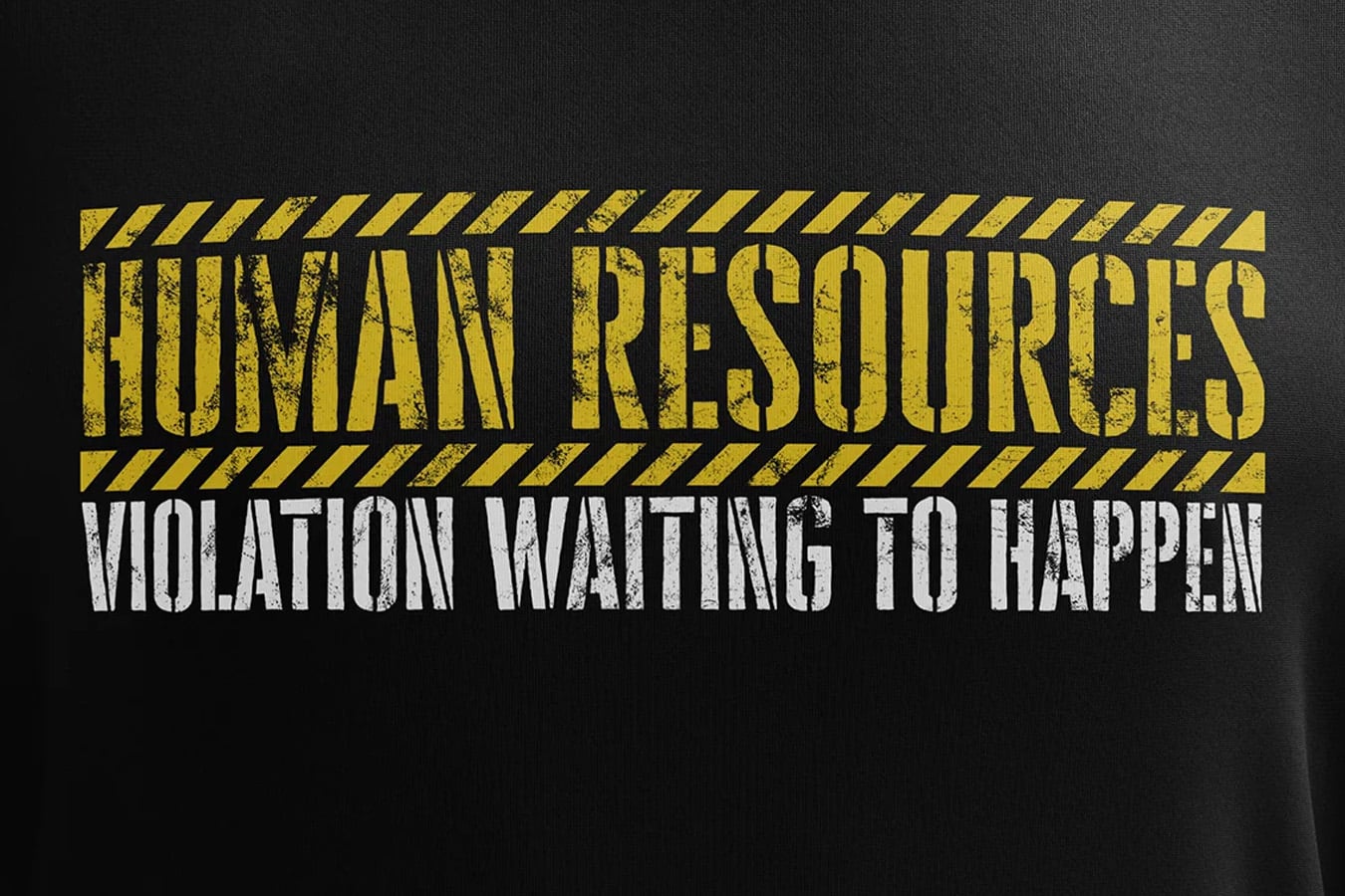 We The People HR Violation Short Sleeve Tee X