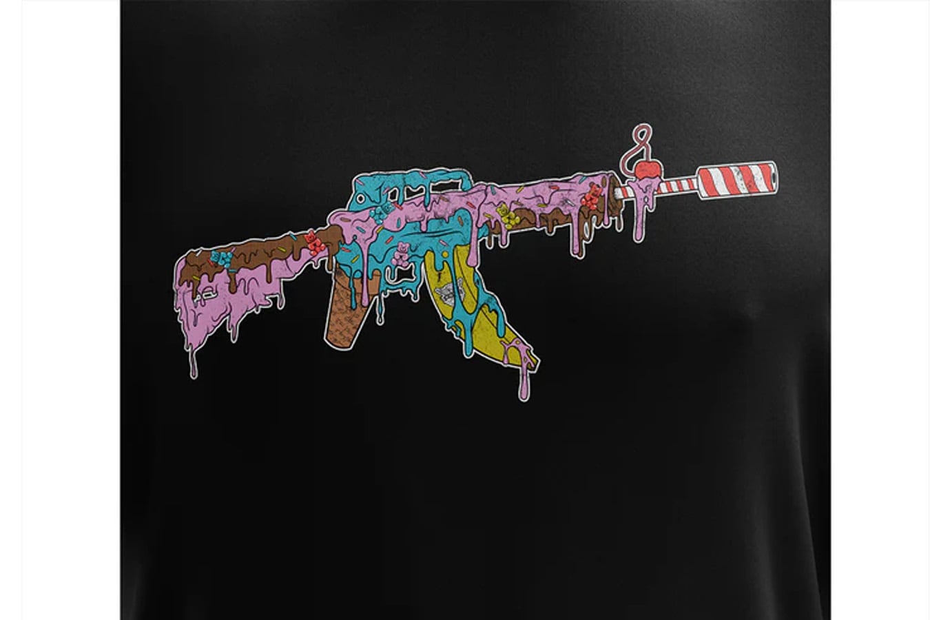 We The People Ice Cream AR-15 Short Sleeve Tee X