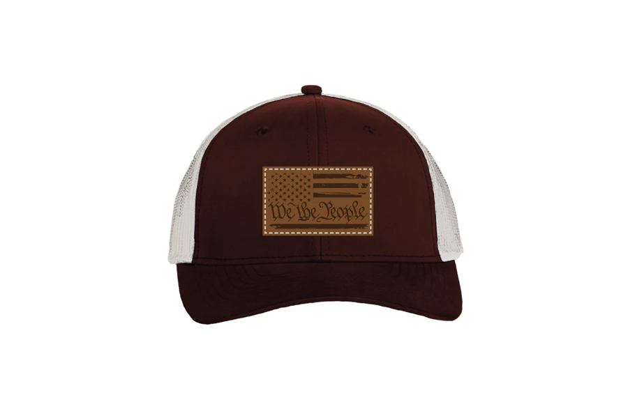 Howitzer We The People Hat Burgundy