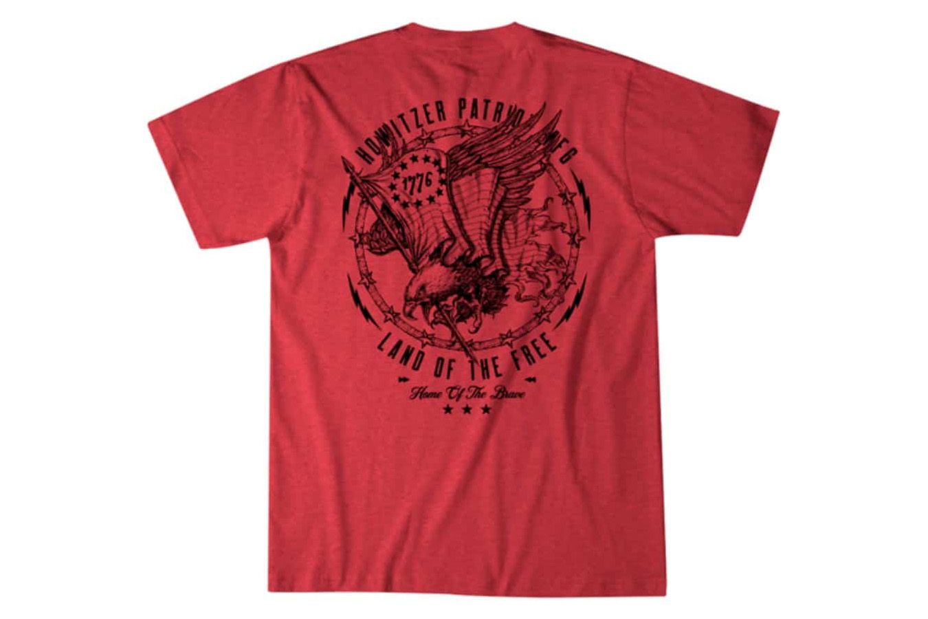 Howitzer Men's Patriot Eagle Short Sleeve Tee