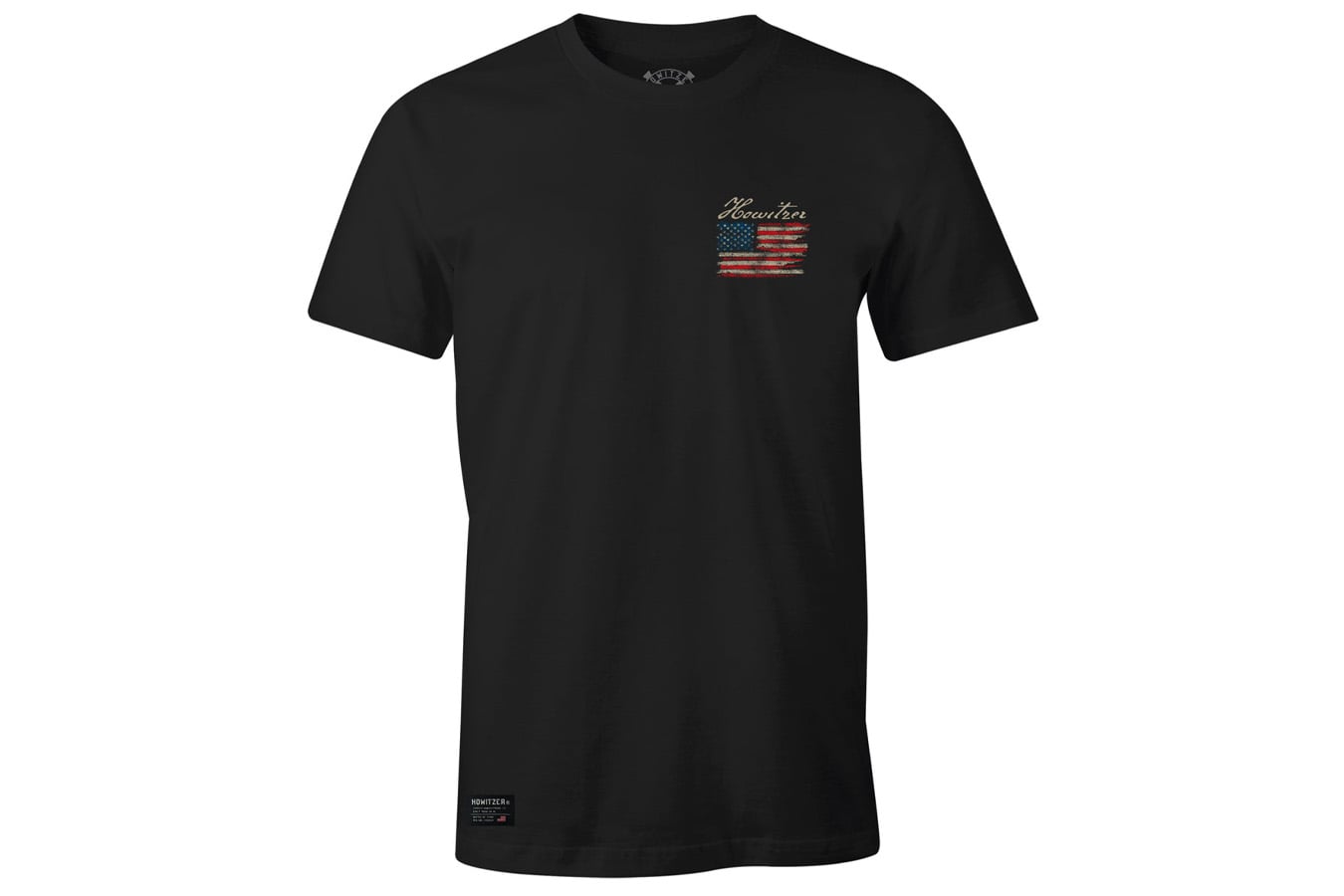 Howitzer Pledge Short Sleeve T-Shirt, Black