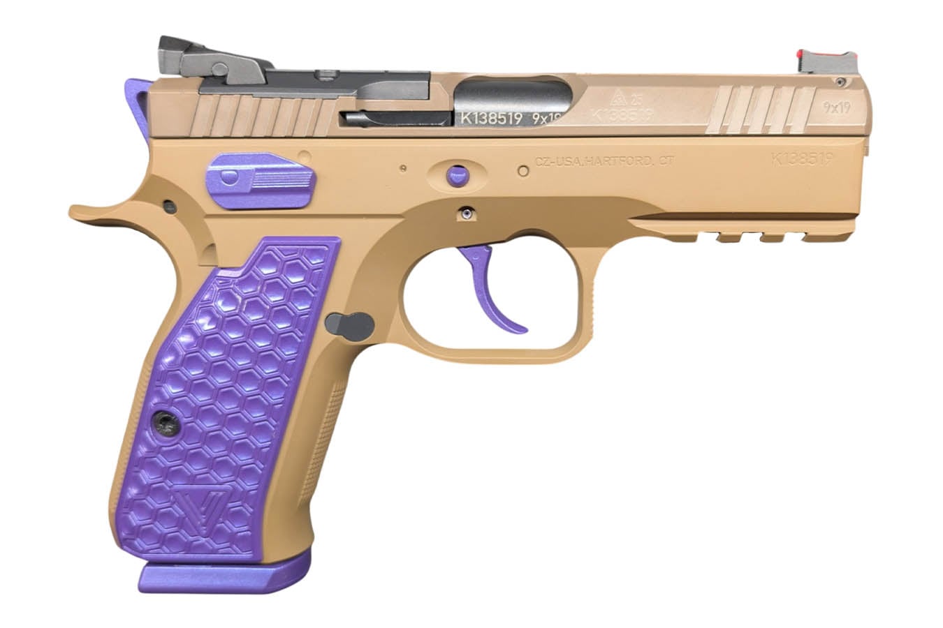 CZ Shadow II Compact 9mm Peanut Butter Jelly Special Edition Pistol