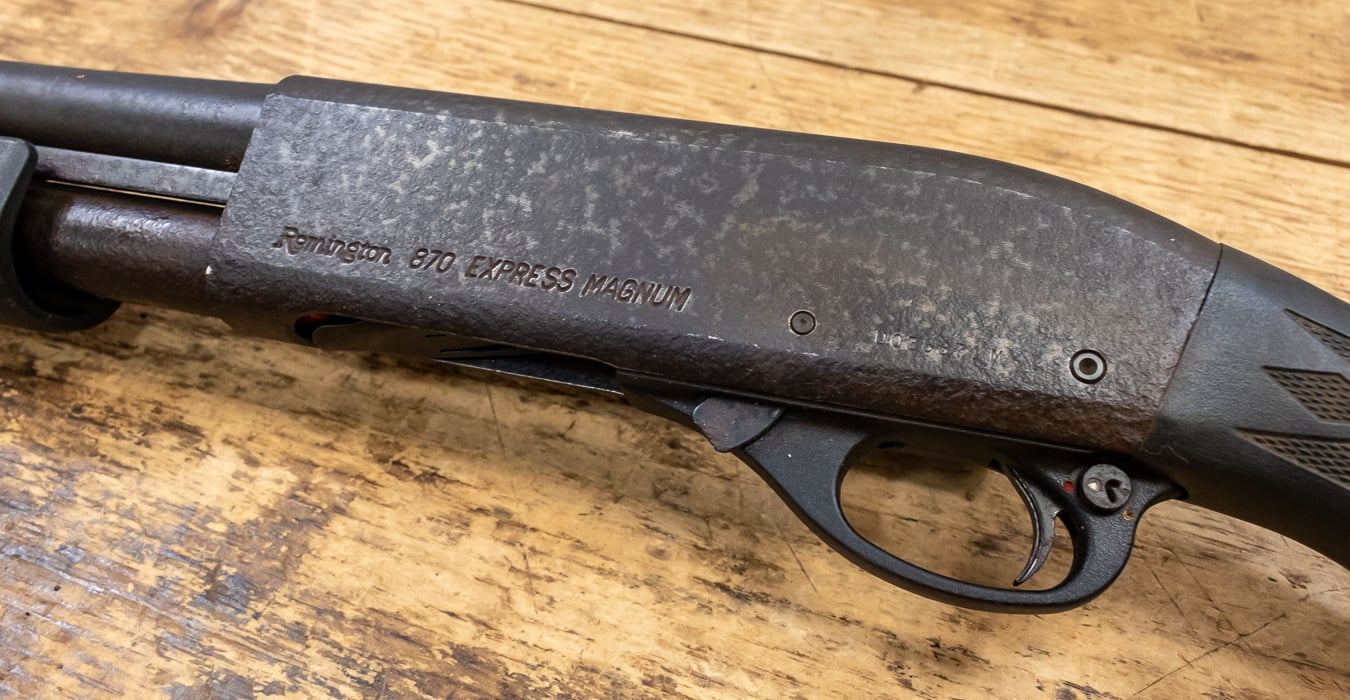 REMINGTON 870 Express Magnum 12 Gauge Police Trade-in Shotgun