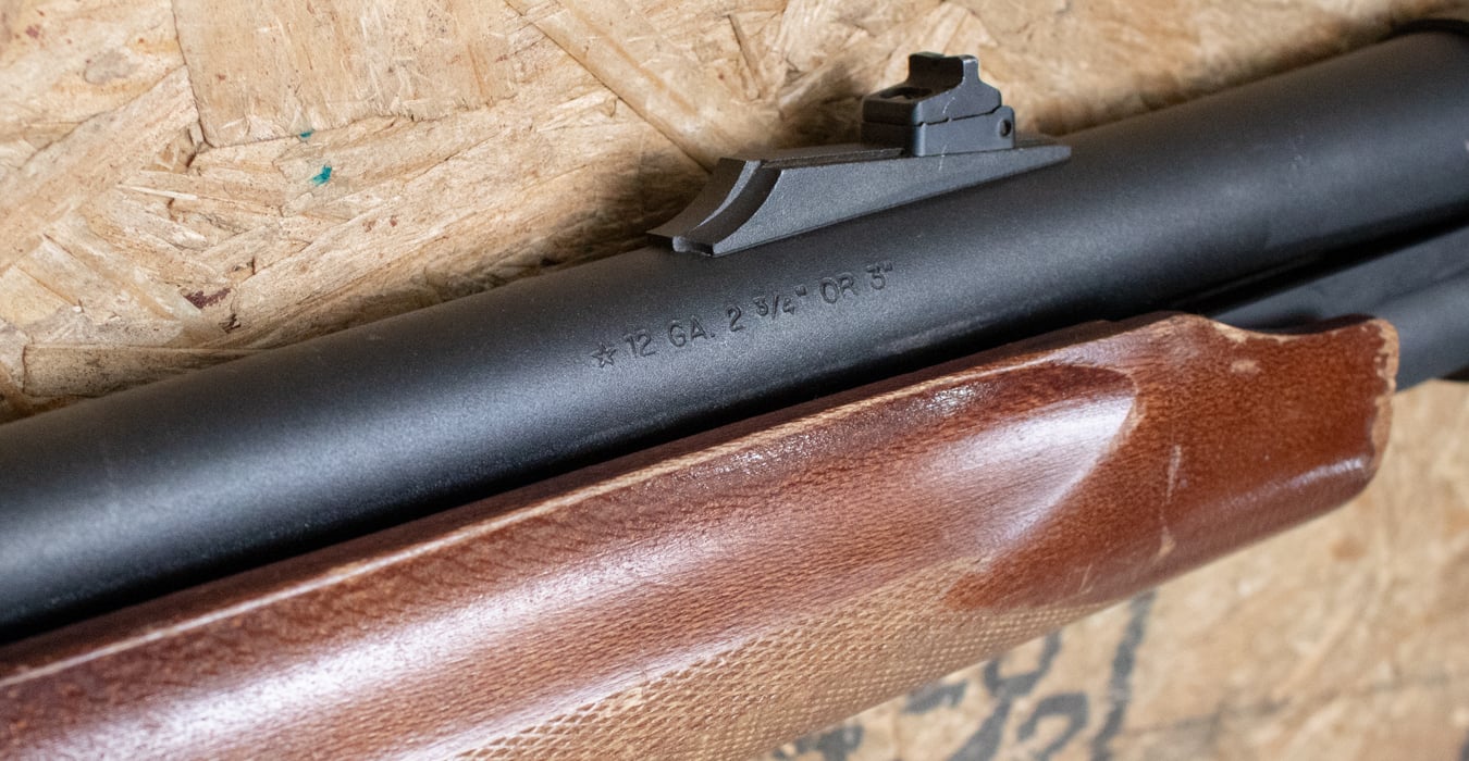 REMINGTON 870 Express Magnum 12 Gauge Police Trade Shotgun with Rifle Sights