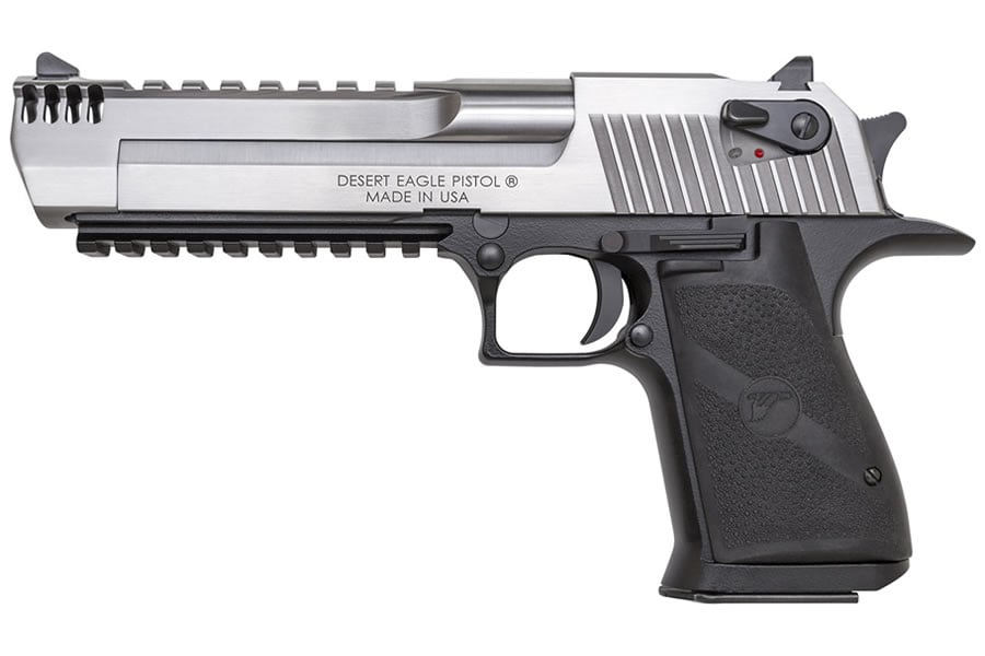 Magnum Research Desert Eagle Mark XIX 357 Magnum with Stainless Steel Slide and Black Aluminum Frame