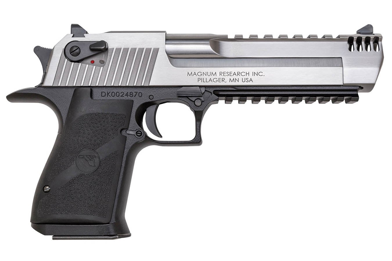 Magnum Research Desert Eagle Mark XIX 357 Magnum with Stainless Steel Slide and Black Aluminum Frame