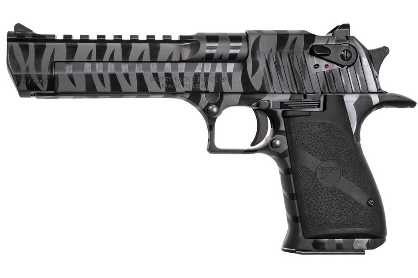 MAGNUM RESEARCH Desert Eagle 44 Mag Full-Size Black Pistol with Tiger Stripes