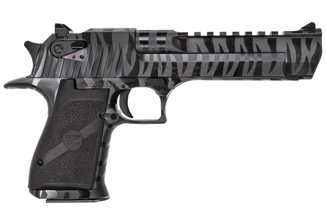 MAGNUM RESEARCH Desert Eagle 44 Mag Full-Size Black Pistol with Tiger Stripes