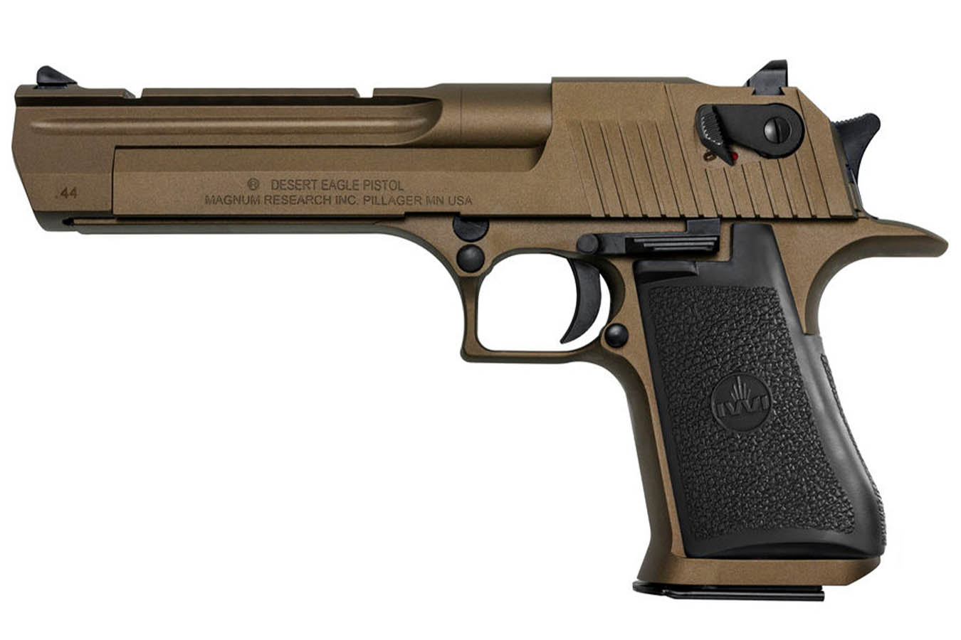 Magnum Research Desert Eagle 44 Magnum Mark XIX Pistol with Burnt Bronze Cerakote Finish (CA Com