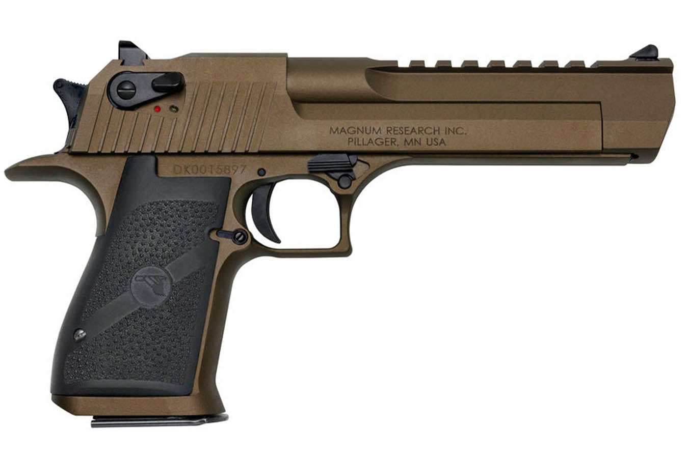 Magnum Research Desert Eagle 44 Magnum Mark XIX Pistol with Burnt Bronze Cerakote Finish (CA Com