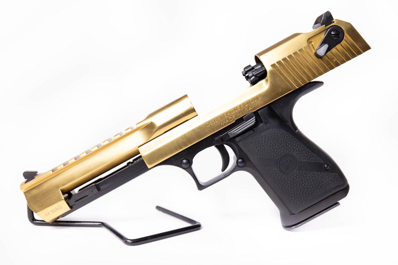 MAGNUM RESEARCH Desert Eagle 44 Magnum MK XIX Gold Factory Blemished Pistol