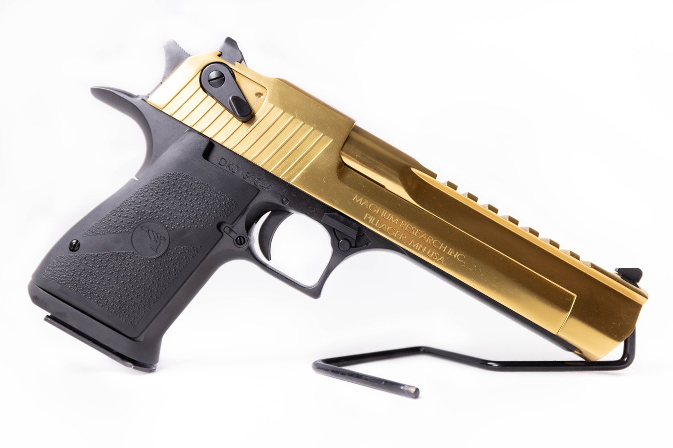 MAGNUM RESEARCH Desert Eagle 44 Magnum MK XIX Gold Factory Blemished Pistol