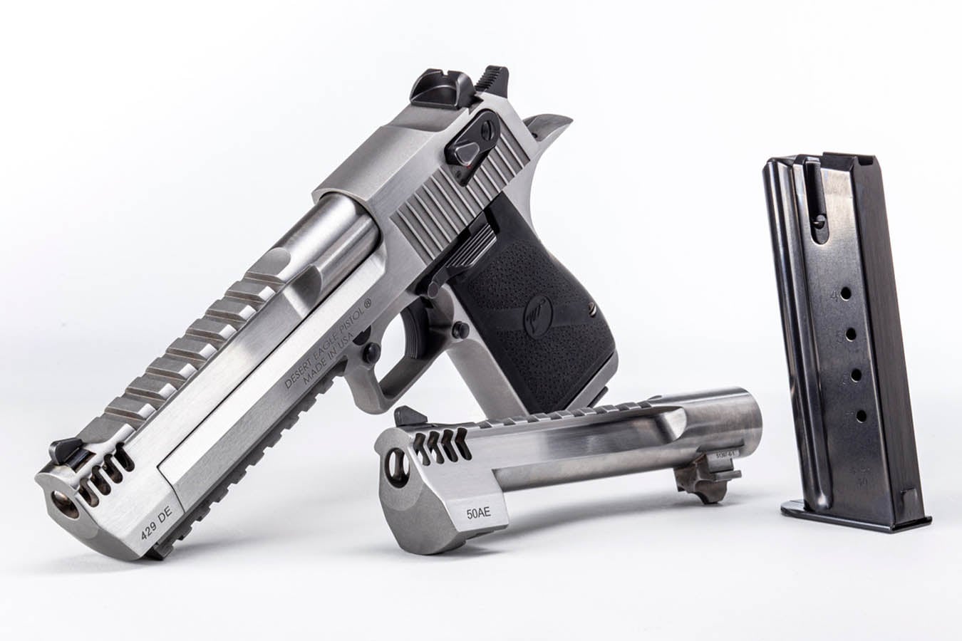 Magnum Research Desert Eagle Mark XIX 50 AE/.429 ED Stainless Dual Deagle Combo