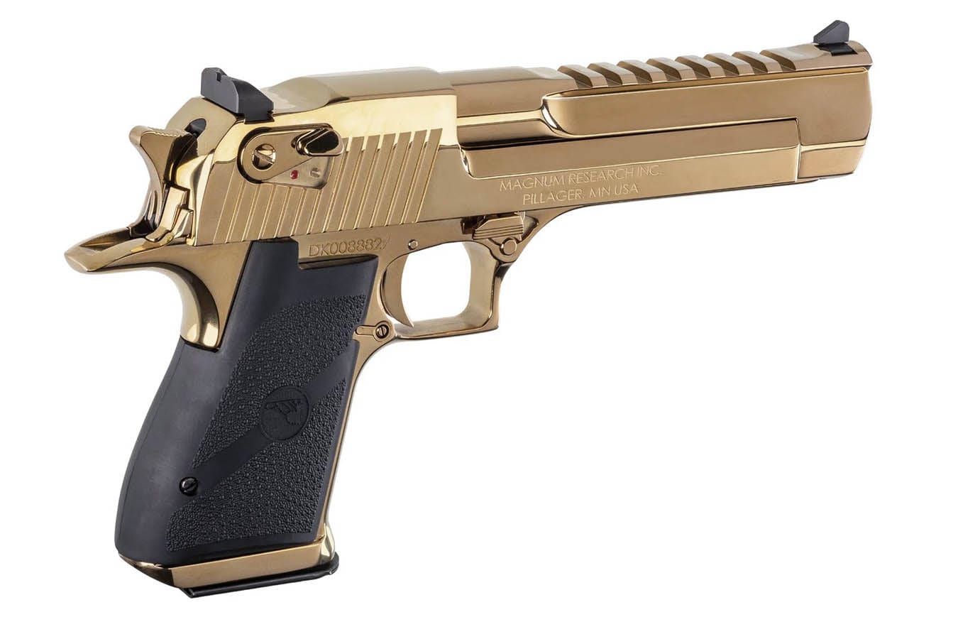 Magnum Research Desert Eagle Mark XIX 50 AE Semi-Auto Pistol with Titanium Gold Finish Blemished