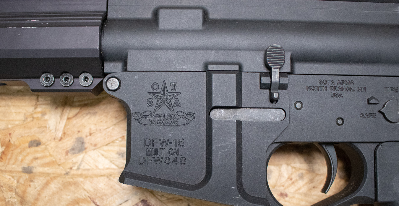 SOTA ARMS DFW-15 5.56mm Police Trade-In AR Pistol (Magazine Not Included)